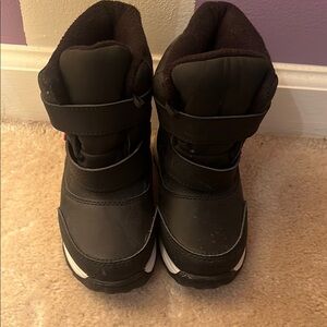 Kids Black Winter Boots